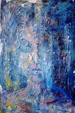 illo09/ acrylic and plaster on canvas, 1989